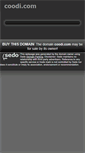 Mobile Screenshot of coodi.com